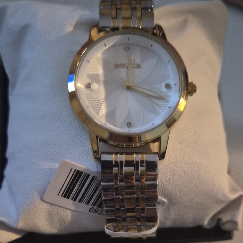 Invicta Two-Tone Gold and Silver Watch